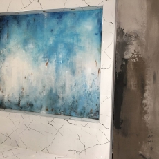 Boluda italyan boya �al��mas� travertino